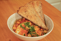 Red Curry Chickpea Shakshouka
